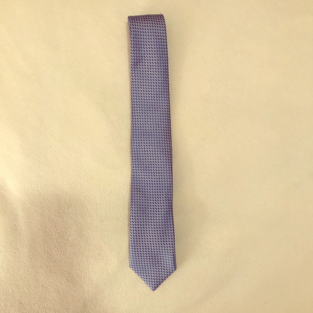 ALTEA  Blue & Silver Silk Tie